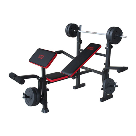 U.N.O MOTIVE FITNESS HANTELBANK Bronx Assembly & user manual
