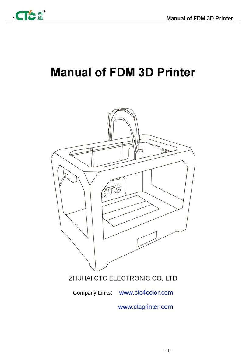 CTC Union FDM User manual