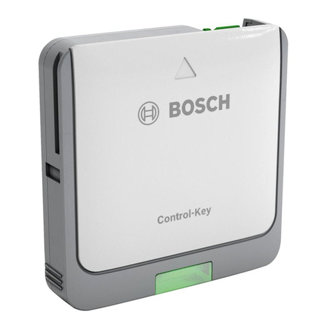 Bosch K20 RF User manual