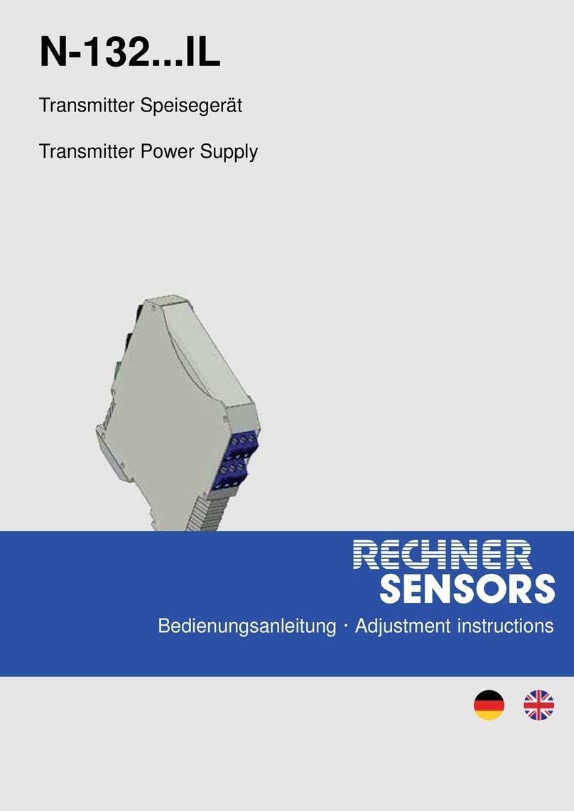Rechner Sensors N-132 IL Series Guide