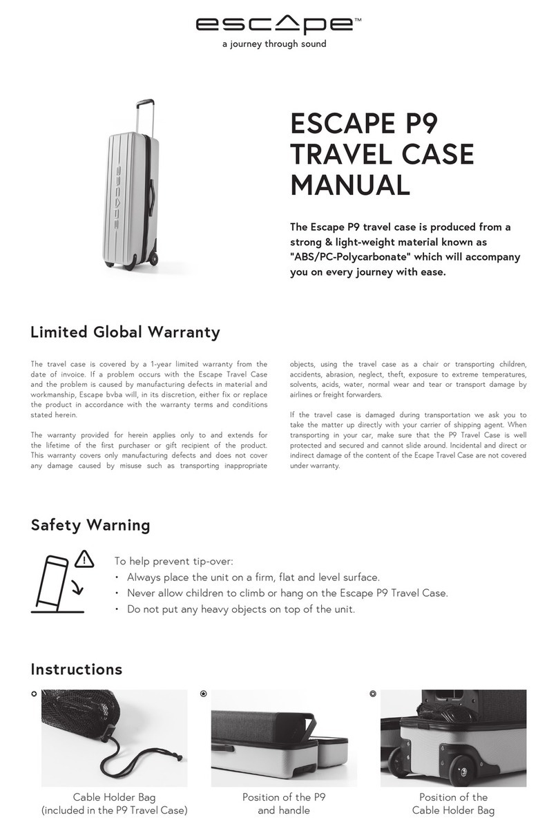 Escape P9 manual