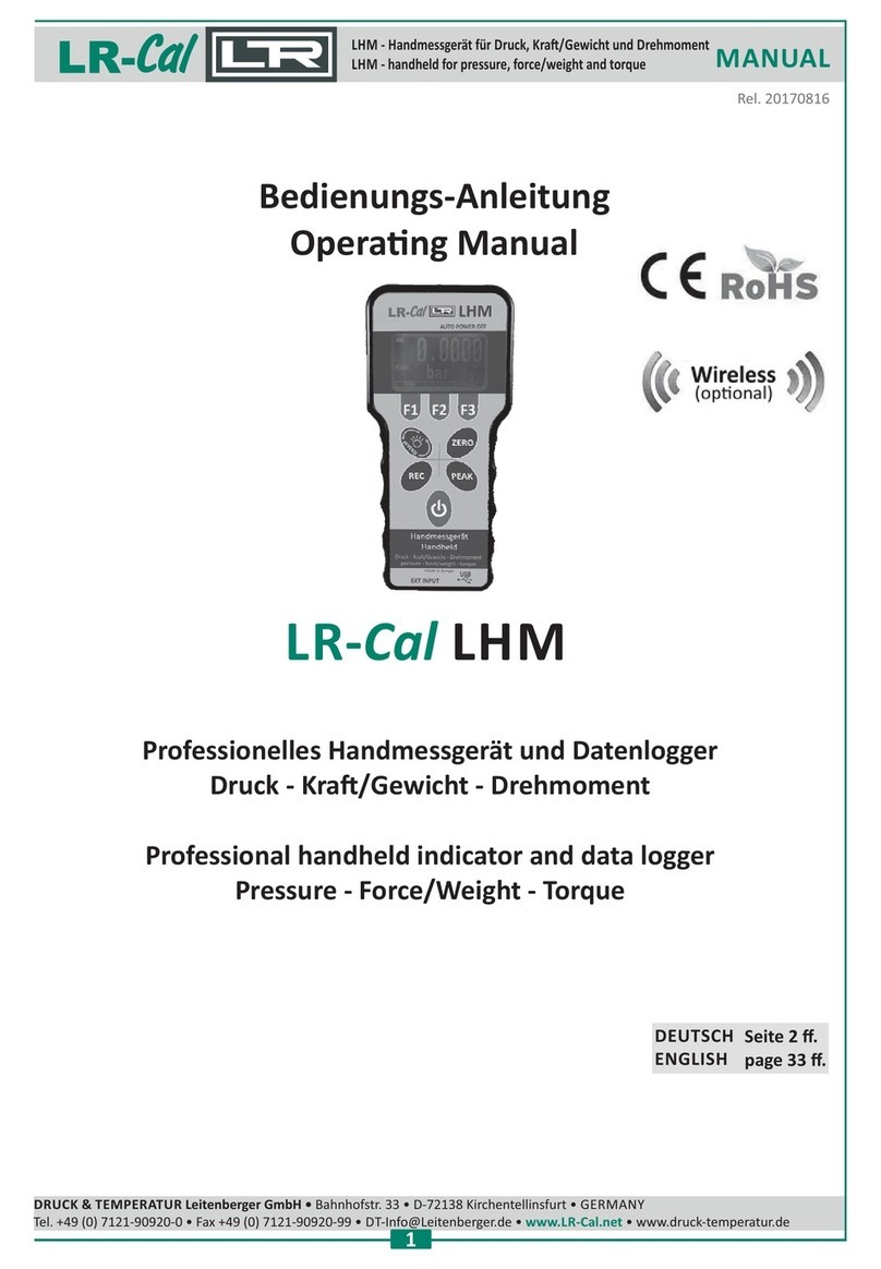 LR-Cal LHM User manual