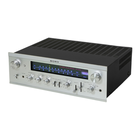 Sony STR-6055 Setup guide Sony STR-6055 Setup guide