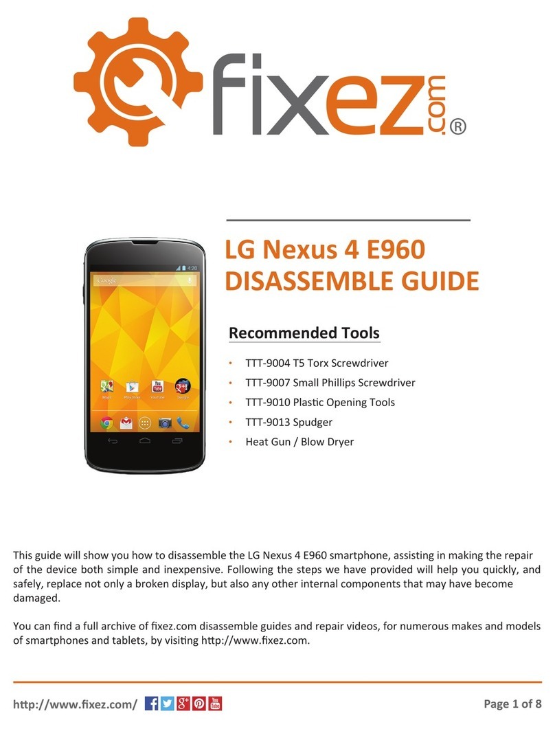 LG Nexus 4 E960 User manual