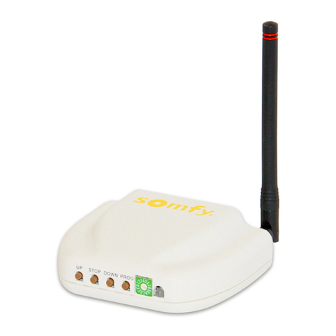 SOMFY URTSI 2 Quick setup guide