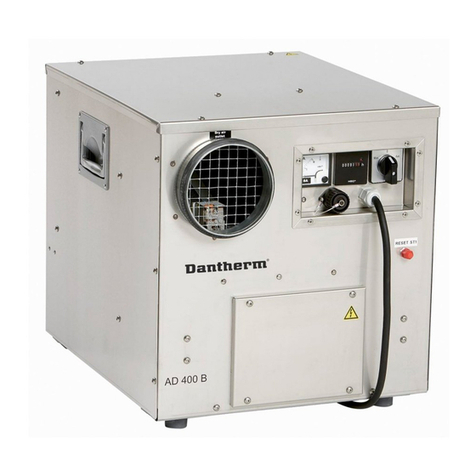 Dantherm AD 400 B User manual