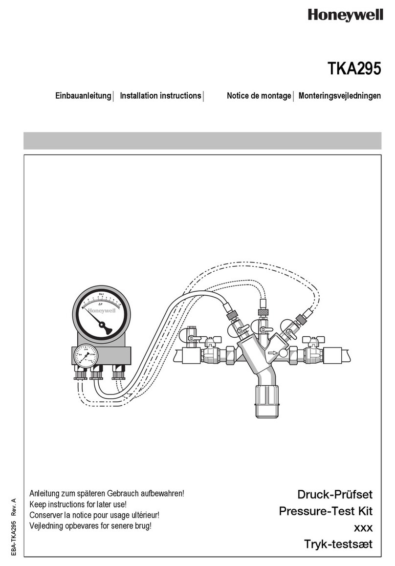 Honeywell TKA295 User manual Honeywell TKA295 User manual