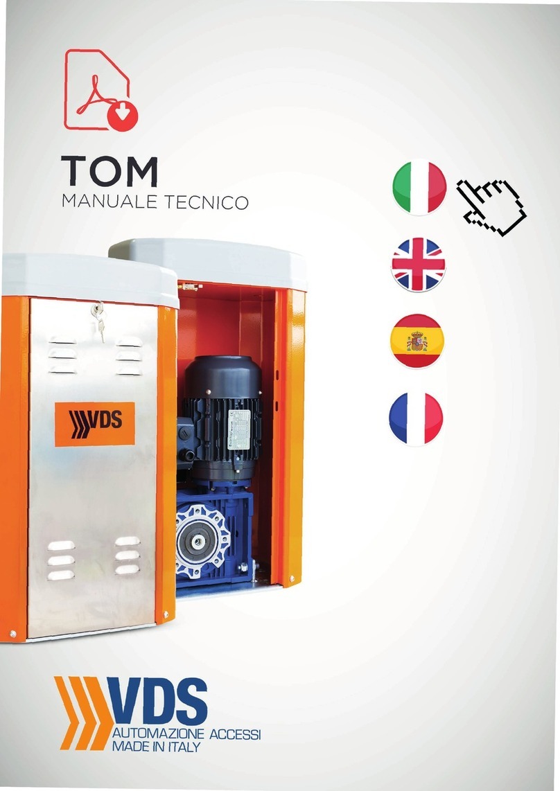 vds TOM Technical installation manual