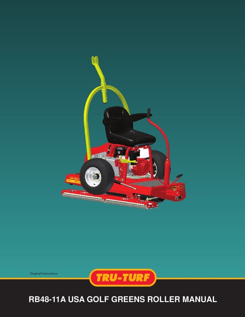 Tru-Turf RB48-11A Golf Green Roller User guide