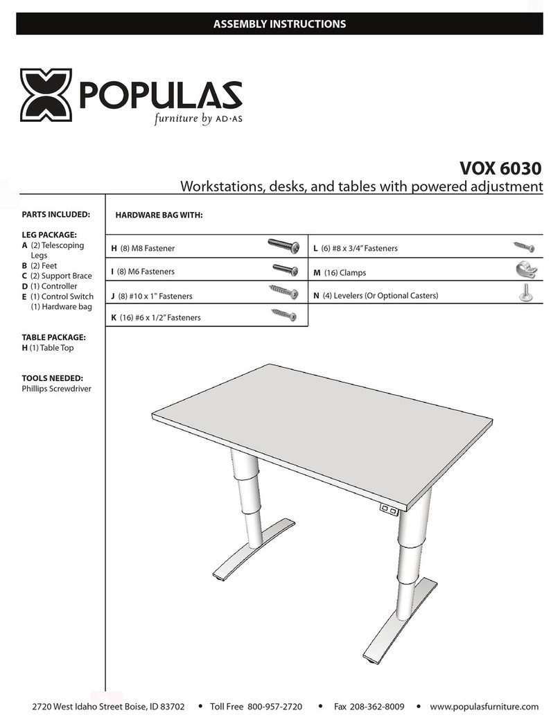 Populas VOX 6030 User manual Populas VOX 6030 User manual