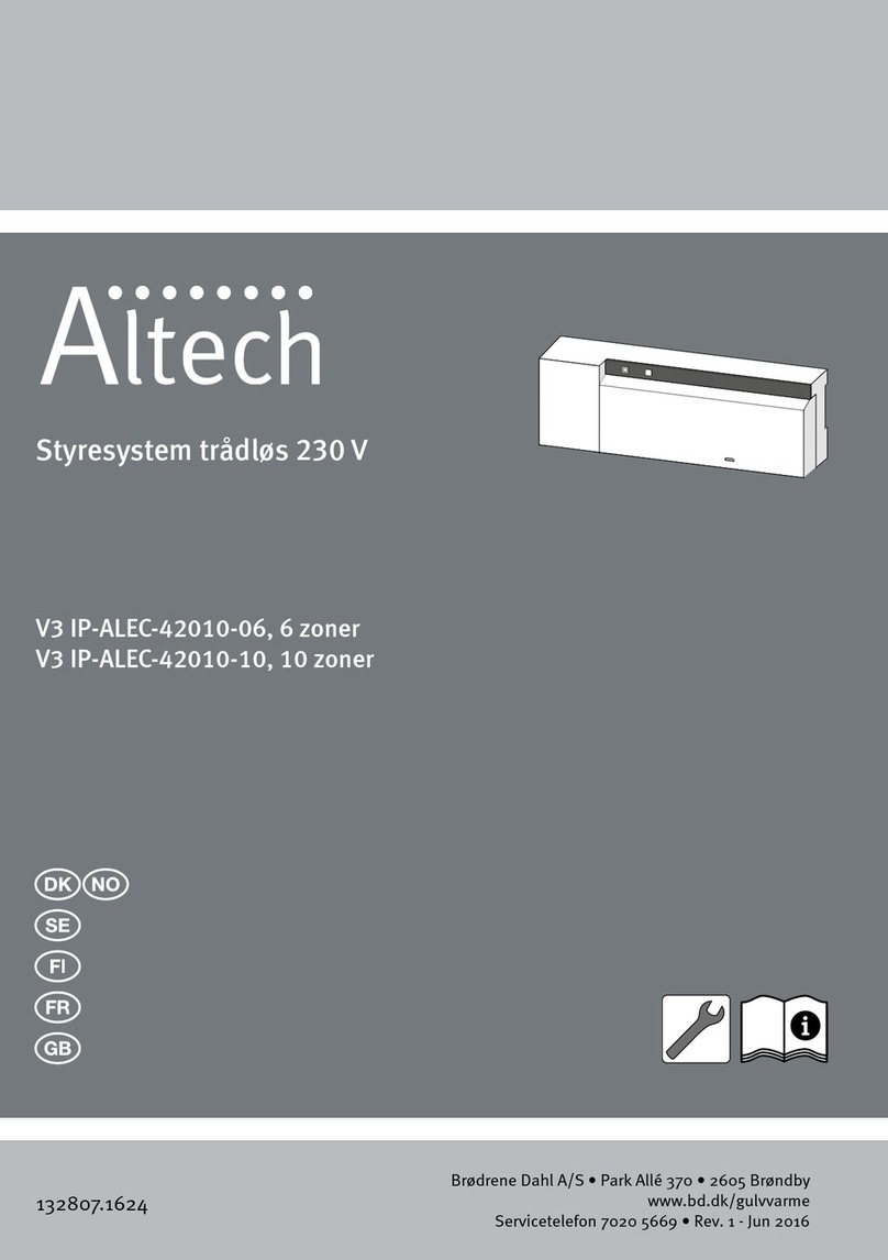 Altec V3 IP-ALEC-42010-06 User manual