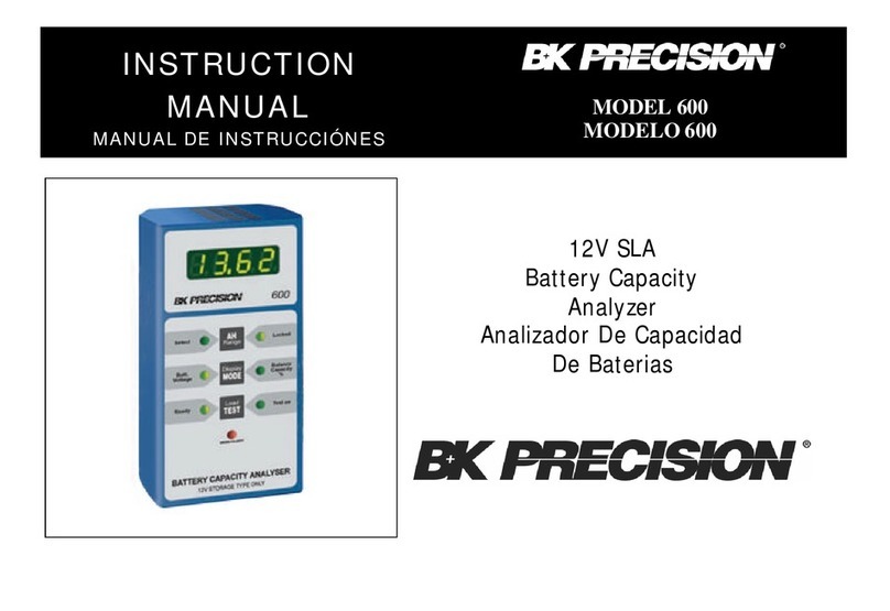 B+K precision 600 User manual
