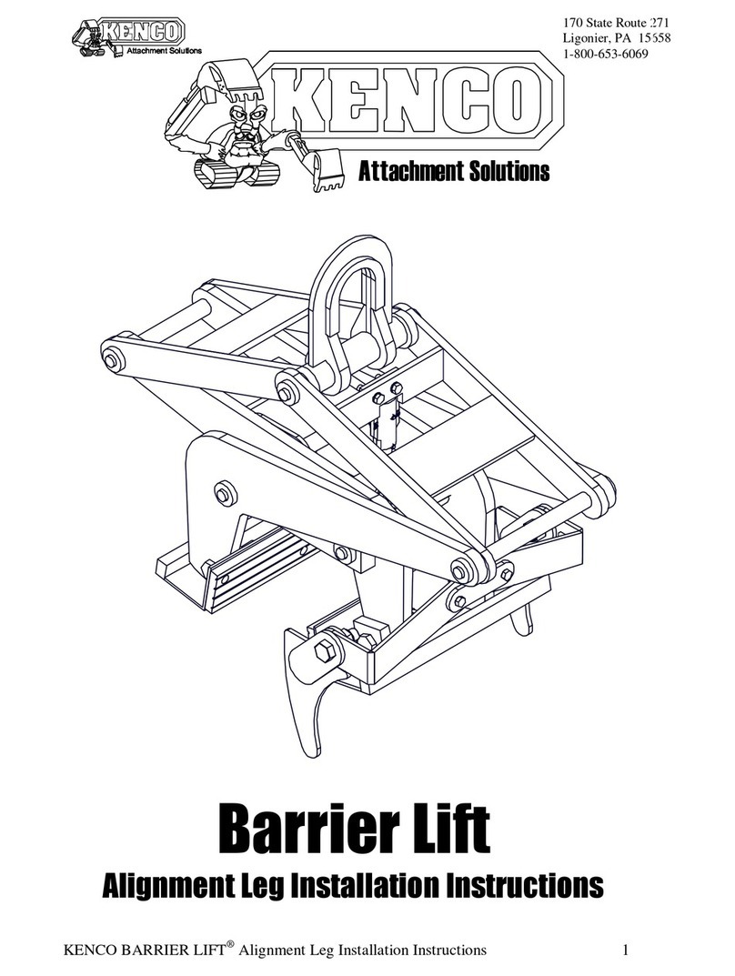Kenco Barrier Lift installation instructions