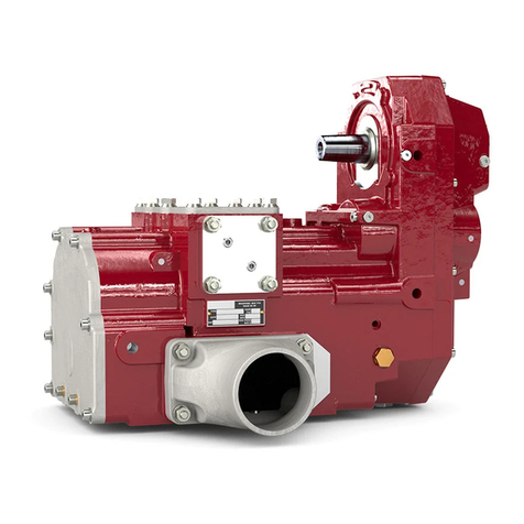 Gardner Denver TR20 Rear CW Installation operating & maintenance manual