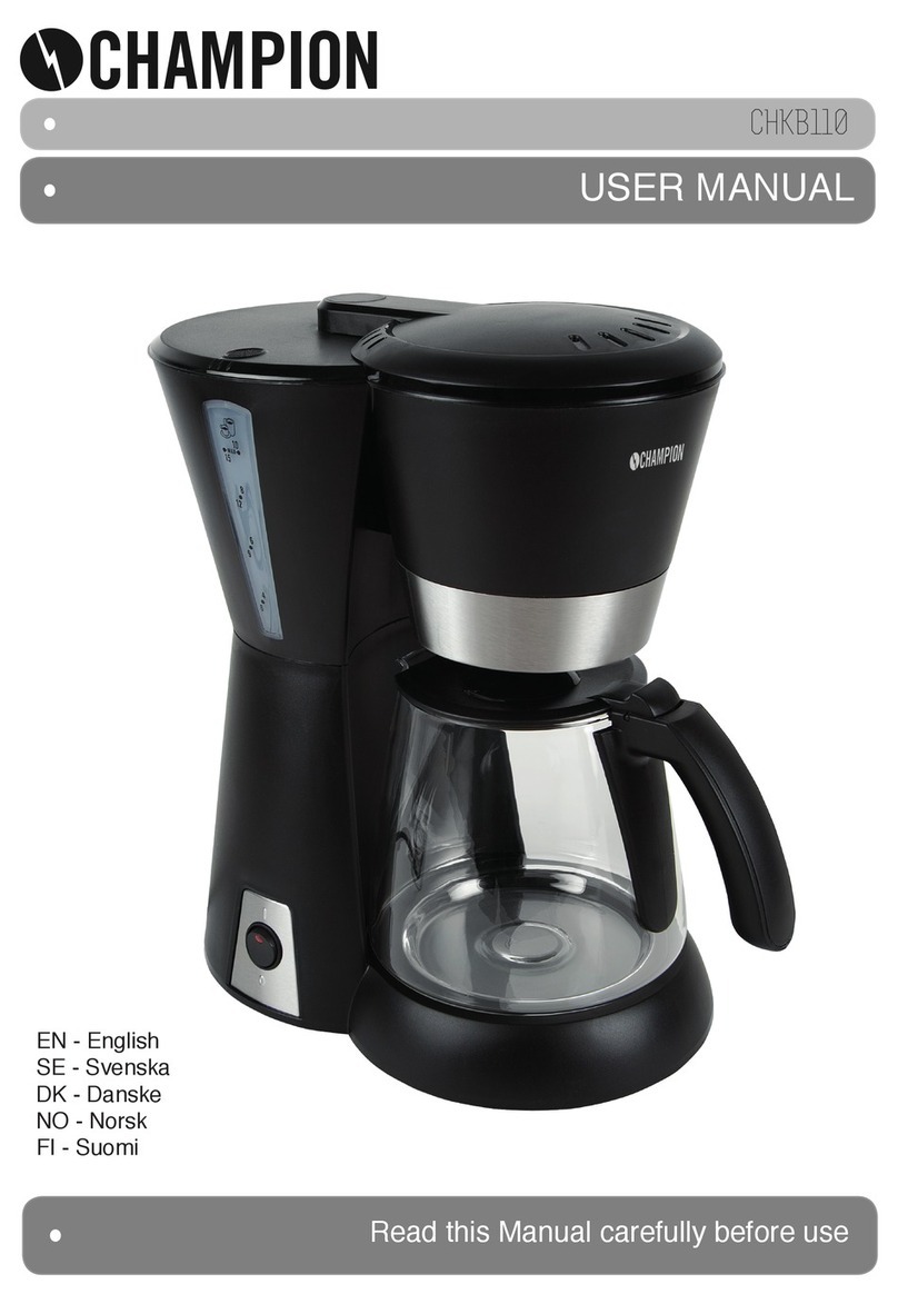 Champion CHKB110 user manual