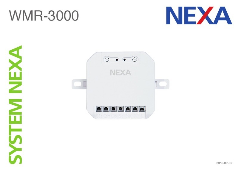 Nexa WMR-3000 Owner's manual