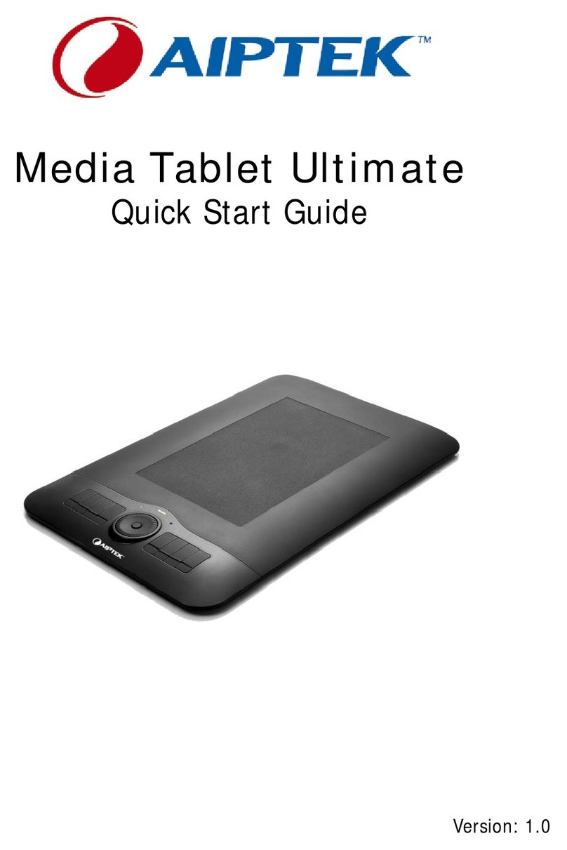 AIPTEK Media Tablet Ultimate Quick setup guide