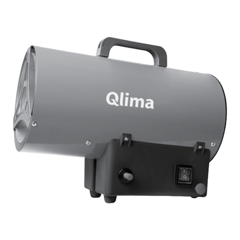 Qlima GFA 1010 User manual Qlima GFA 1010 User manual