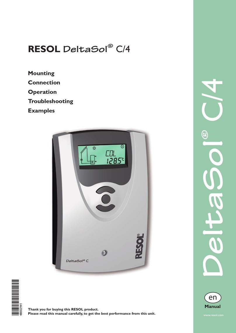Resol DeltaSol C/4 manual