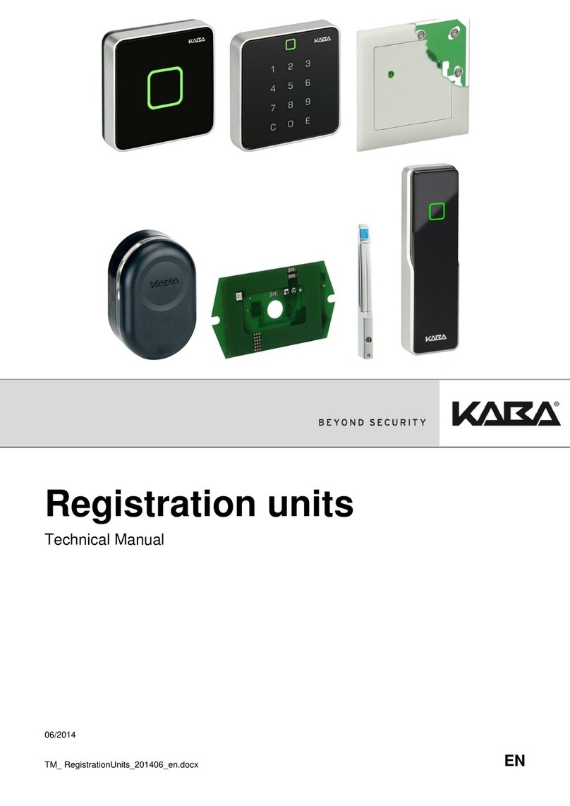 Kaba 90 04 User manual