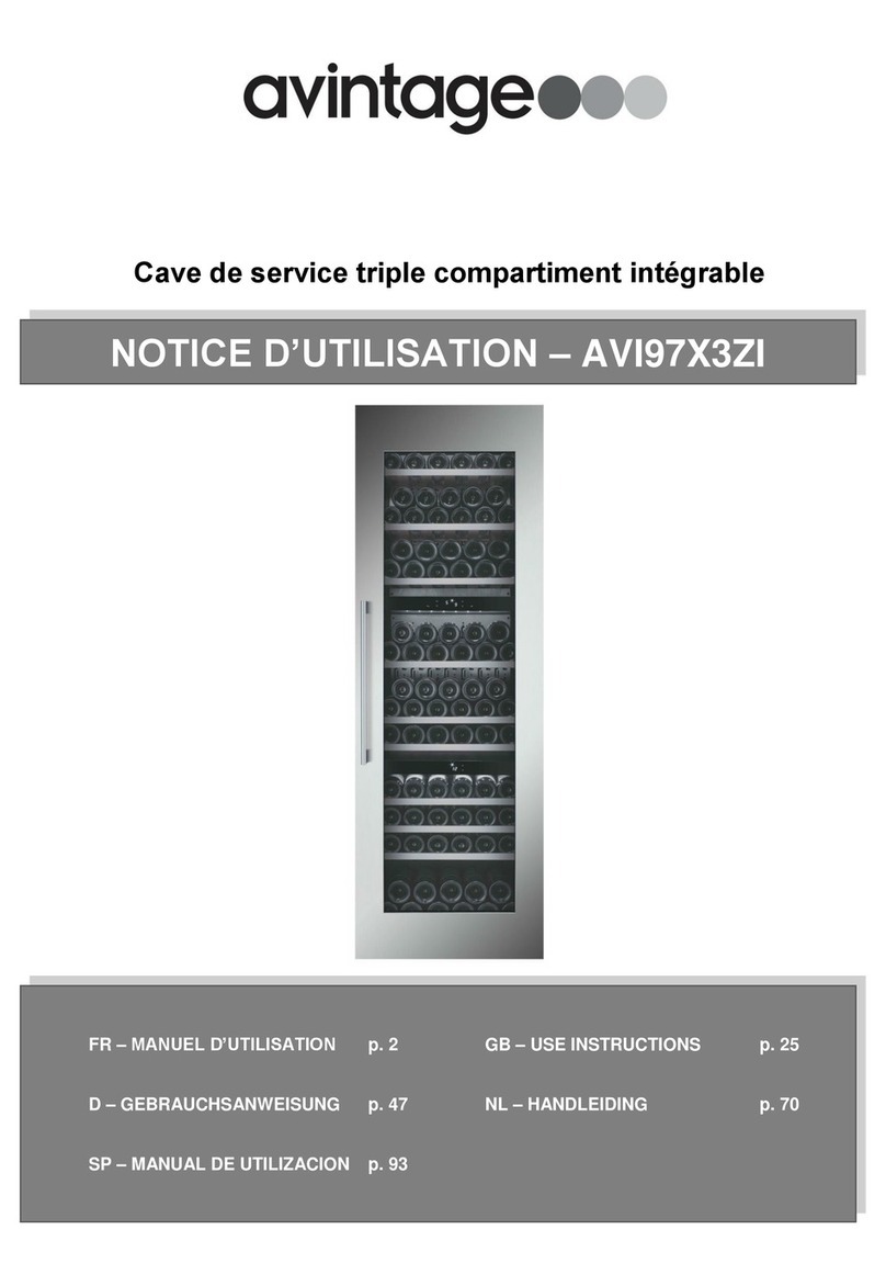 Avintage AVI97X3ZI use instructions Avintage AVI97X3ZI use instructions