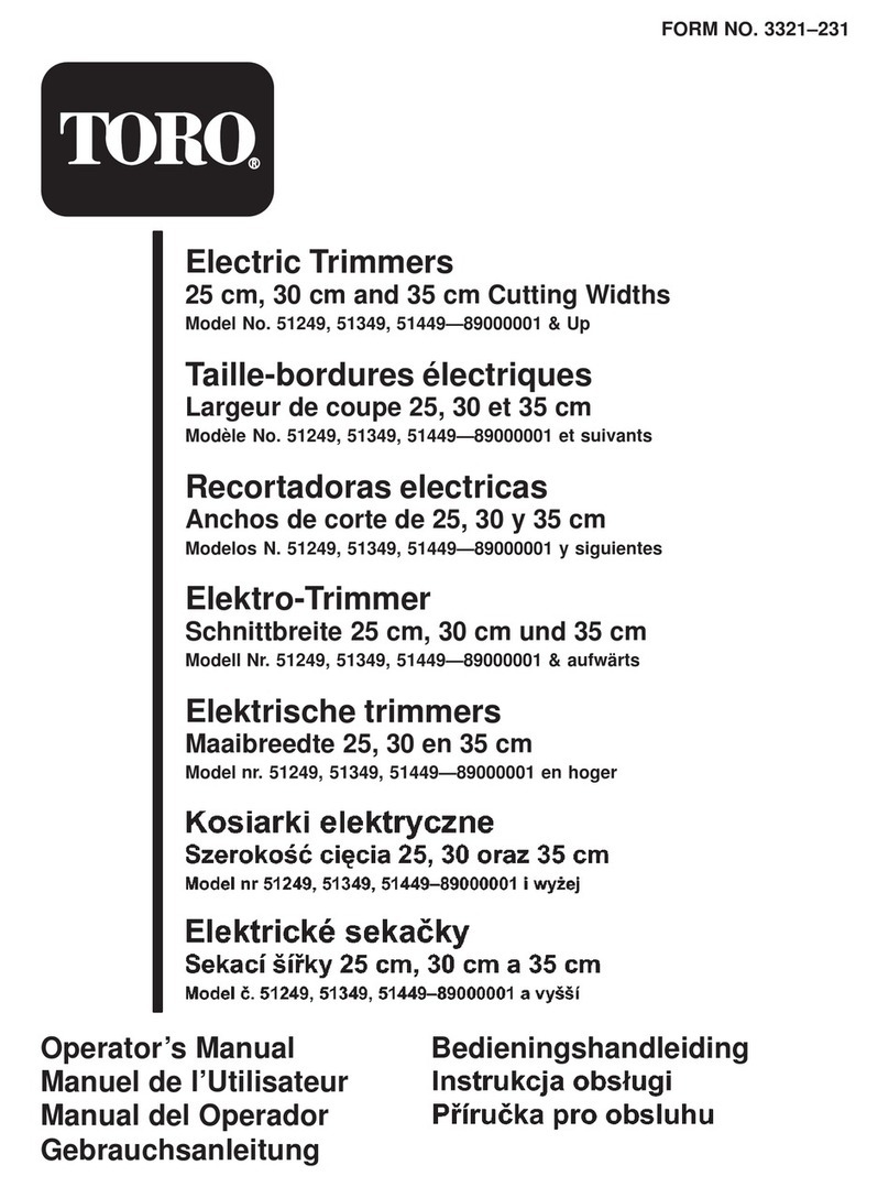Toro 51349 User manual