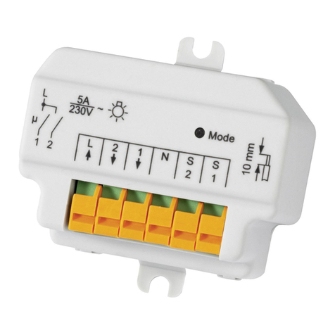 HomeMatic HM-LC-Sw2-FM-2 Installation and operating manual