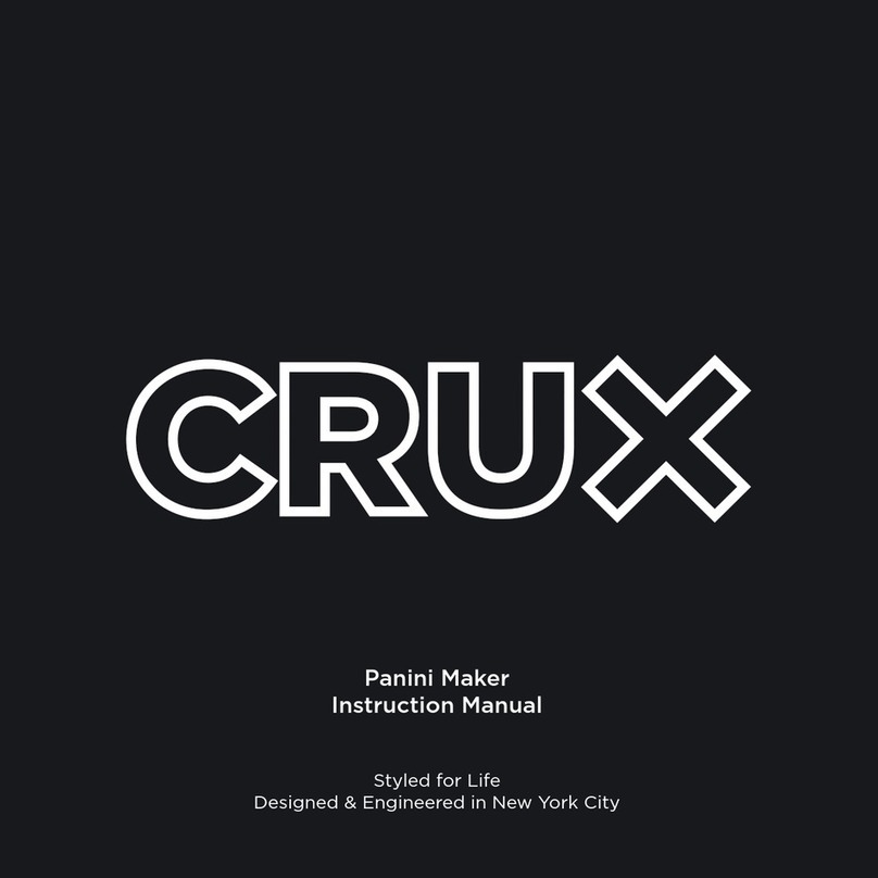 Crux 14615 instruction manual