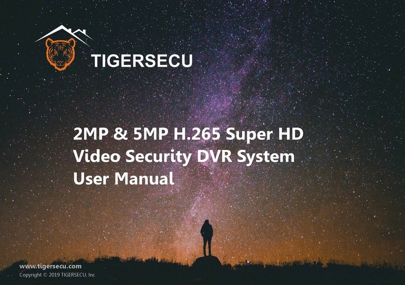Tigersecu Super HD 2MP & 5MP 302 Series user manual