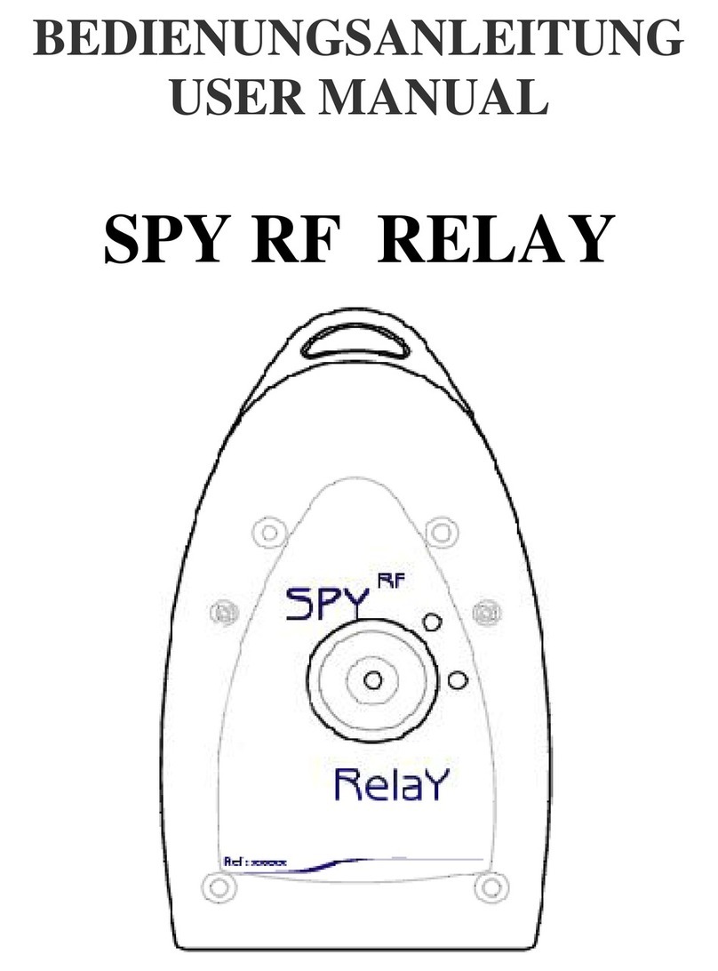 JRI SPY RF  RELAY user manual