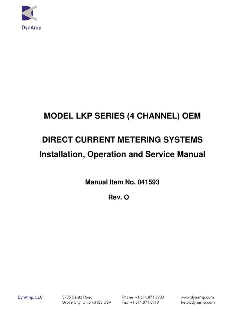 DynAmp LKP Series Installation, operation and service manual DynAmp LKP Series Installation, operation and service manual