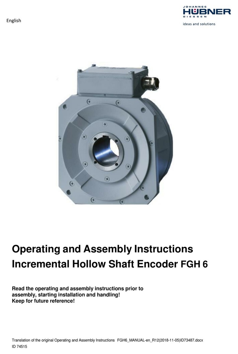 Hubner FGH 6 Operating and assembly instructions