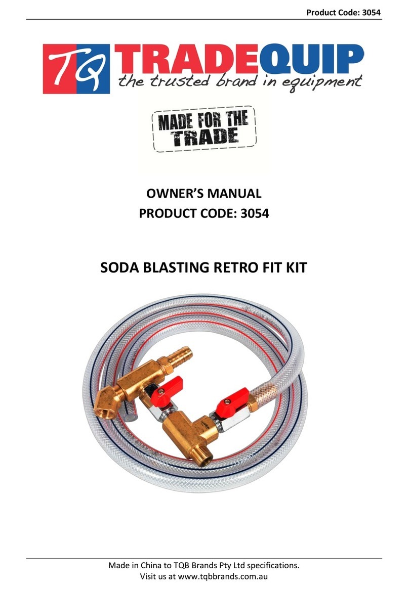 TradeQuip 3054 owner's manual