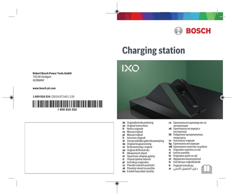 Bosch 1 600 A01 B58 User manual