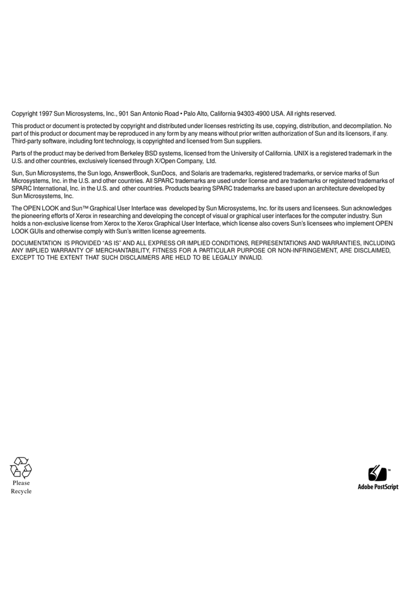 Sun Microsystems Sun Ultra 60 User manual
