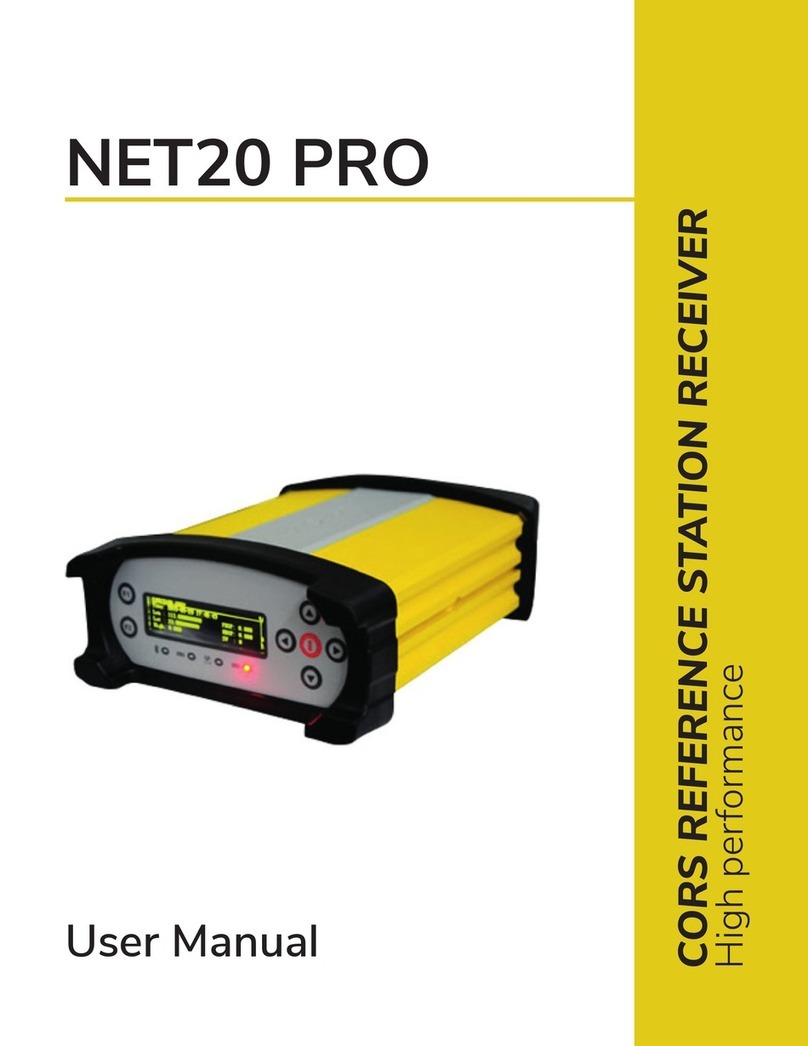 SX BLUE GPS NET20 PRO user manual