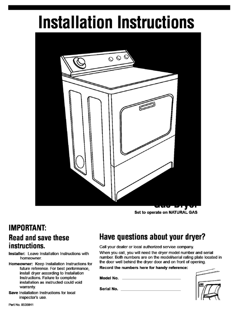 Whirlpool L0412123 User manual