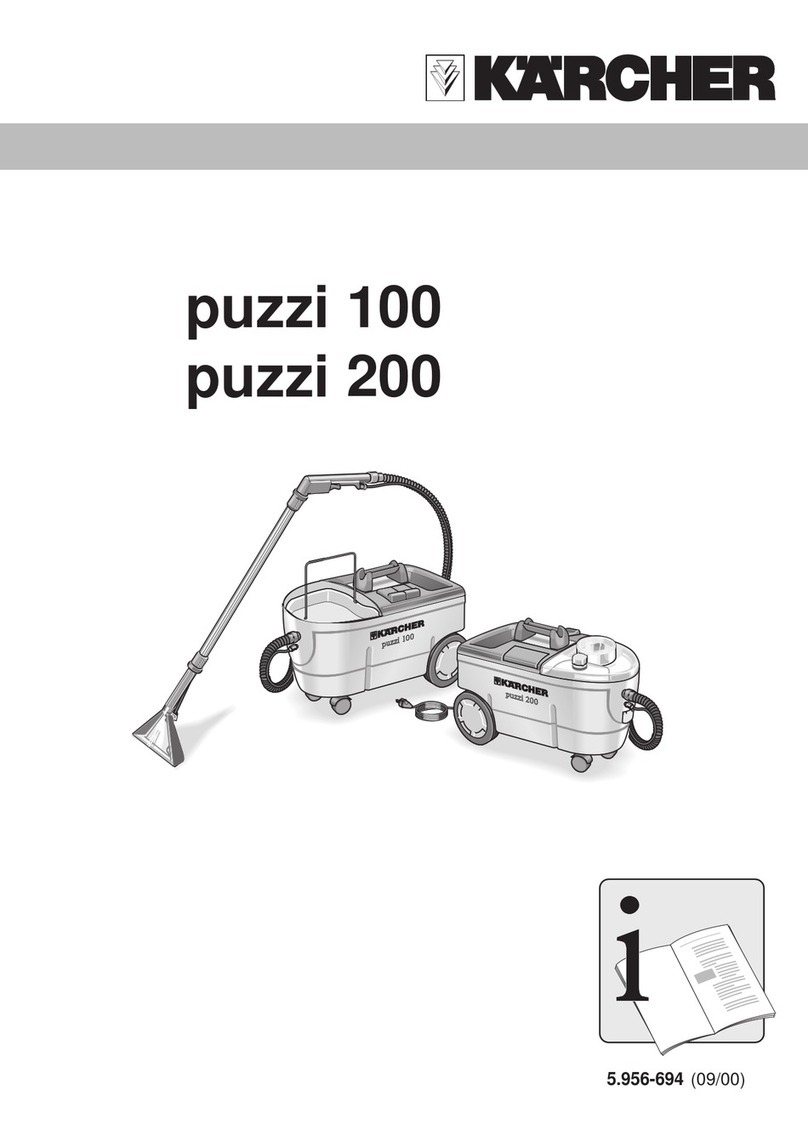 Kärcher puzzi 100 User manual