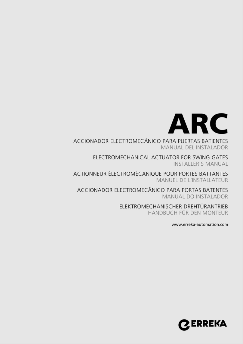 Erreka ARC Series User guide