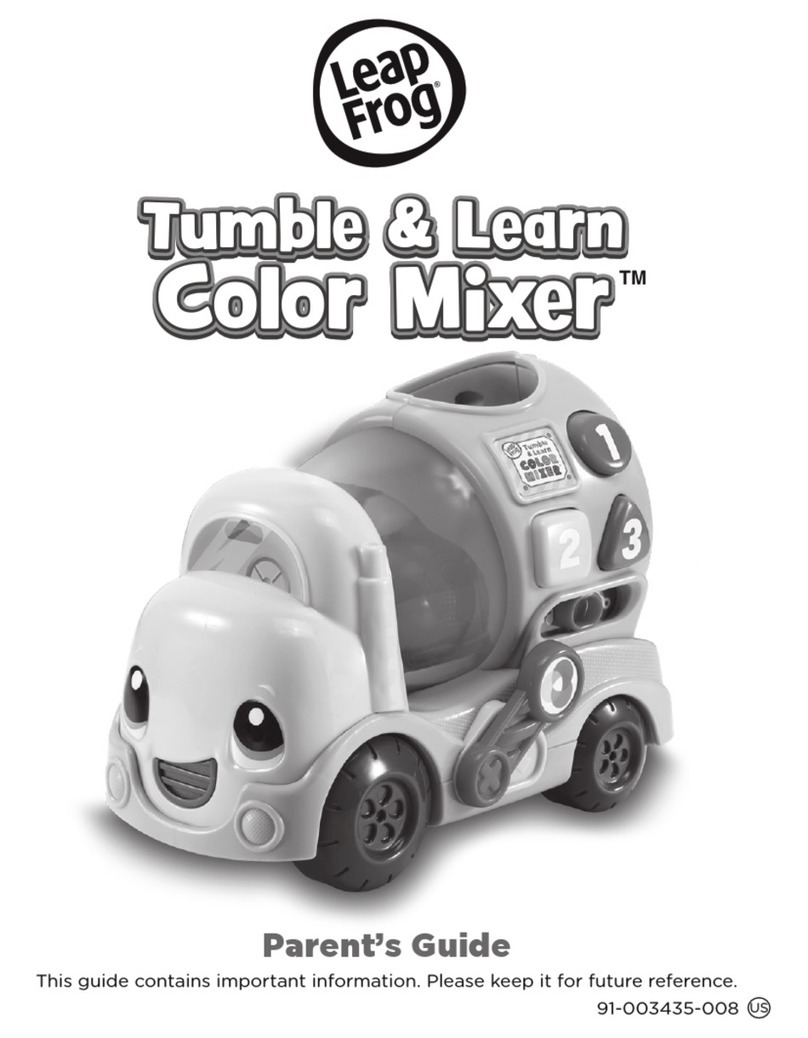 LeapFrog Tumble & Learn Color Mixer Series Assembly Instructions LeapFrog Tumble & Learn Color Mixer Series Assembly Instructions