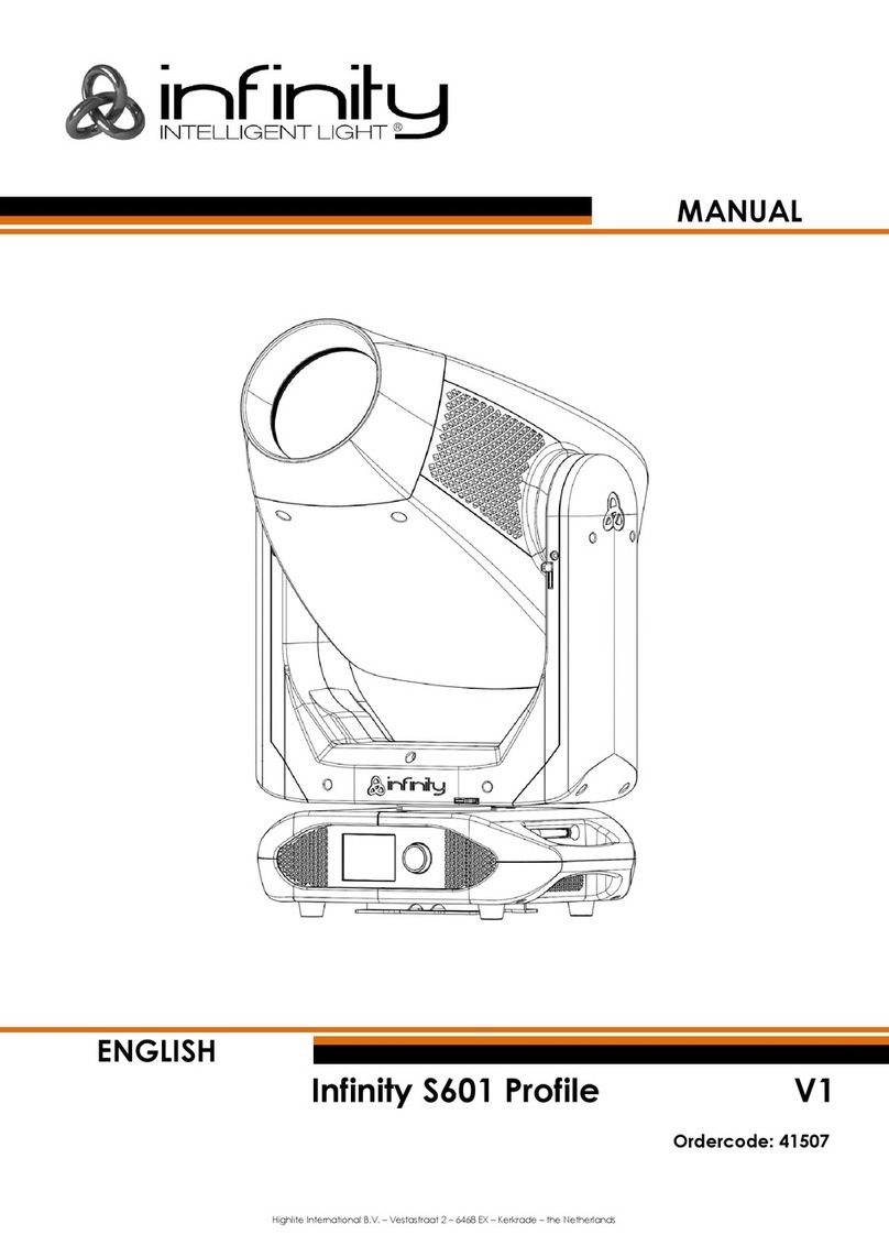 Infinity S601 Profile User manual