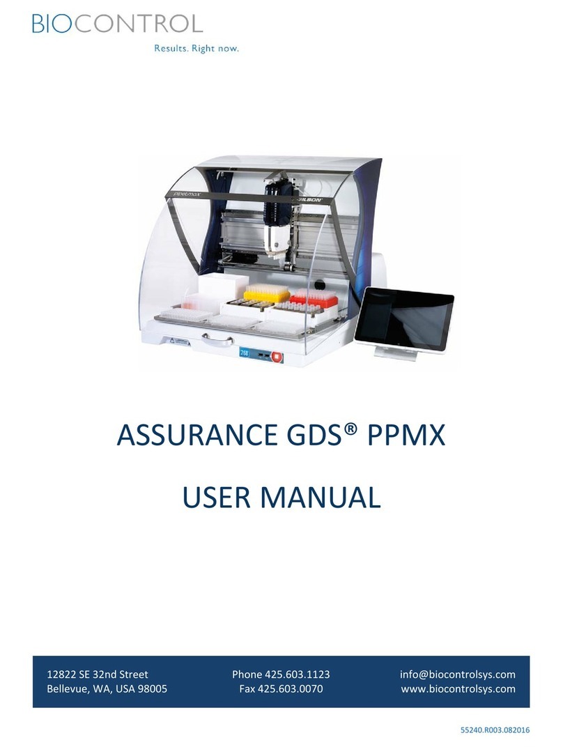 Biocontrol Assurance GDS PPMX User manual
