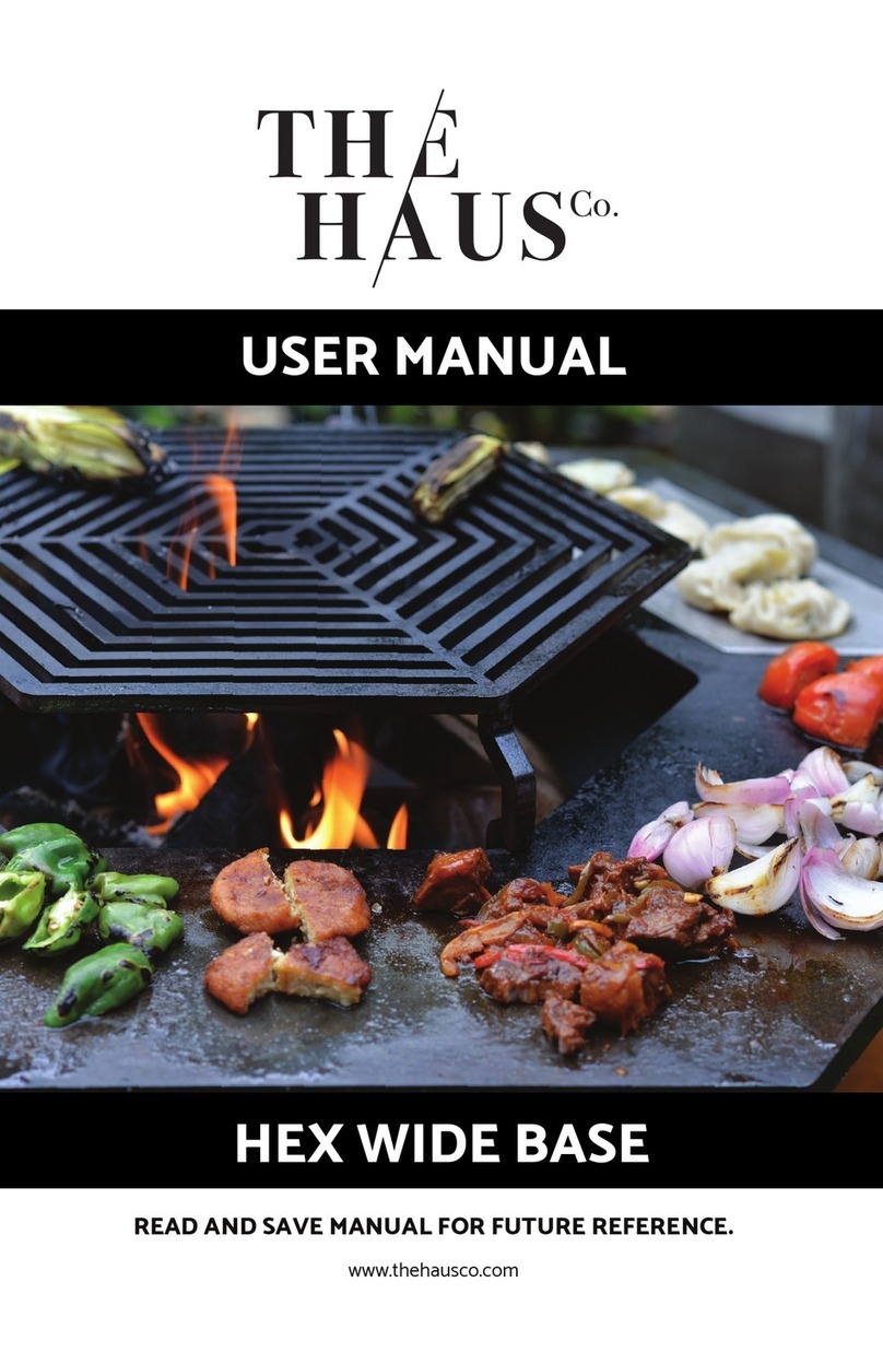 The Haus Co. HEX WIDE BASE user manual The Haus Co. HEX WIDE BASE user manual