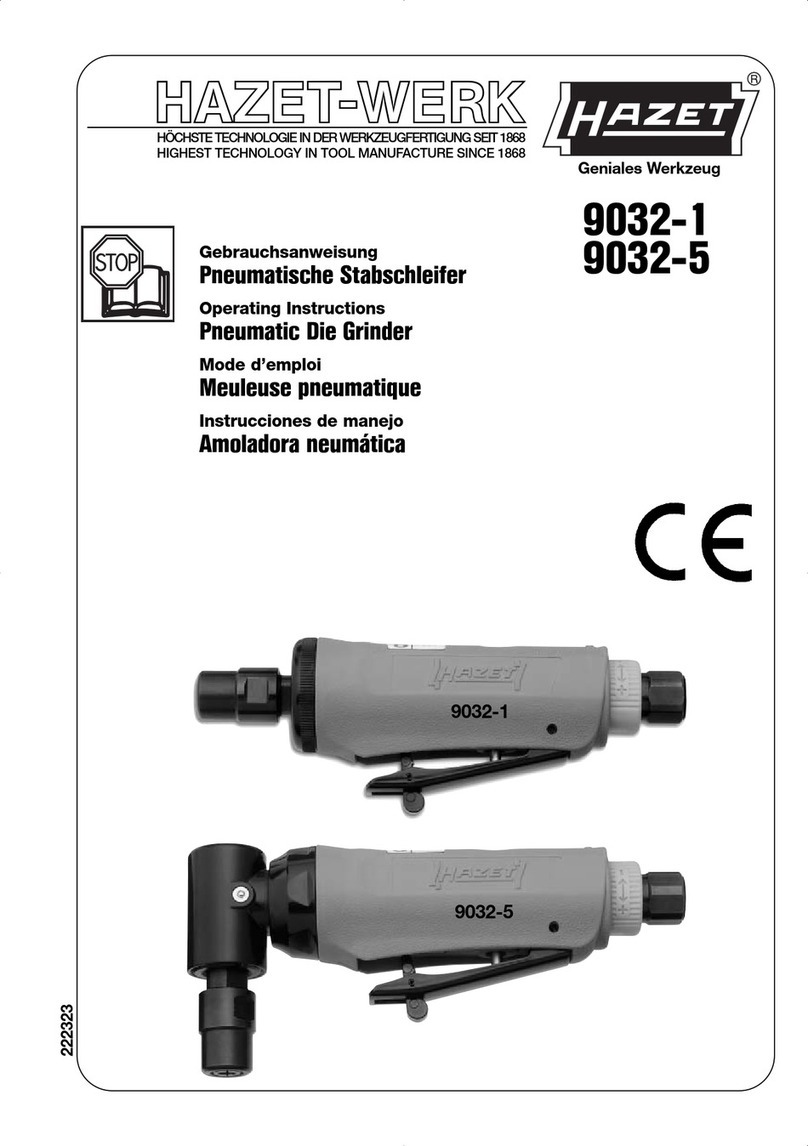 Hazet 9032-5 operating instructions