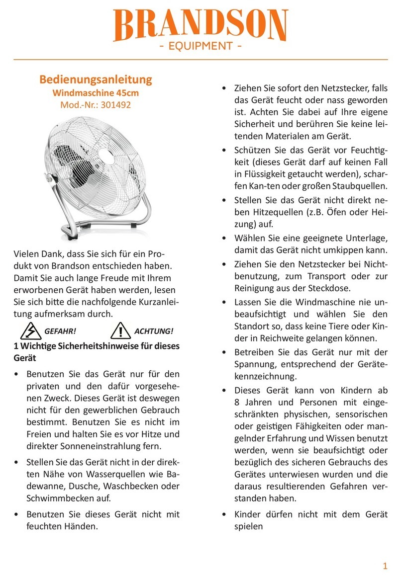 Brandson 301492 User manual