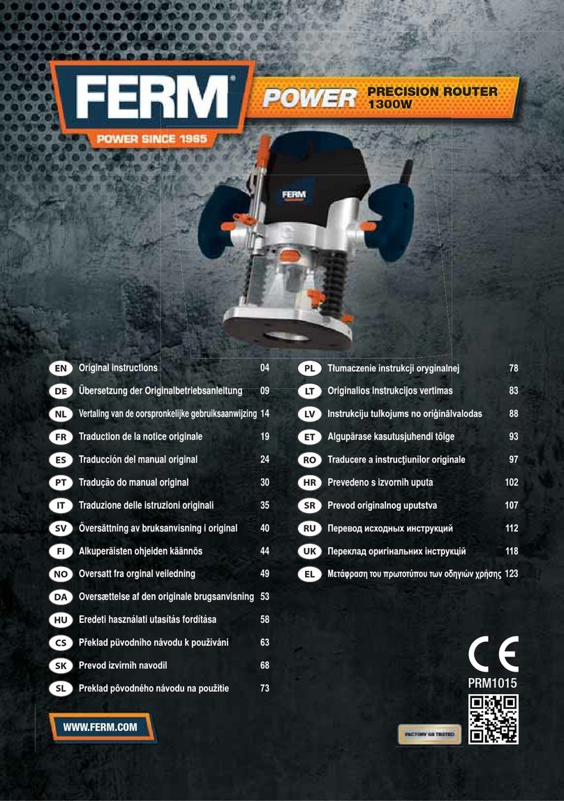 Ferm prm1015 Original instructions