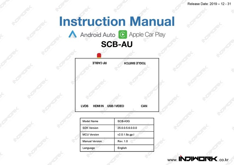 INDIWORK SCB-AU Series instruction manual