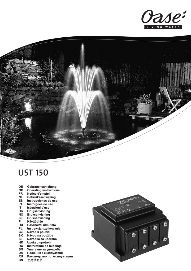 Oase UST 150 User manual