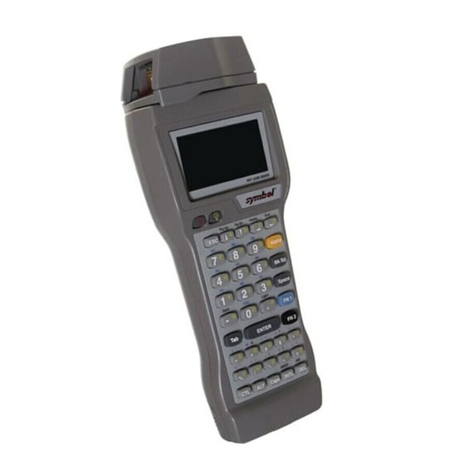 Symbol PDT 3200 User manual