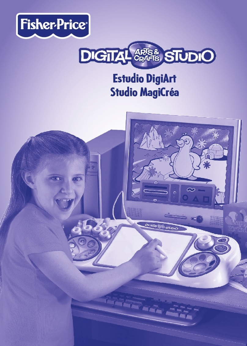 Fisher-Price digital Studio Arts & Crafts Owner's manual Fisher-Price digital Studio Arts & Crafts Owner's manual